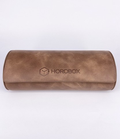 Horobox 3'lü Saat Taşıma Kutusu - Kahverengi