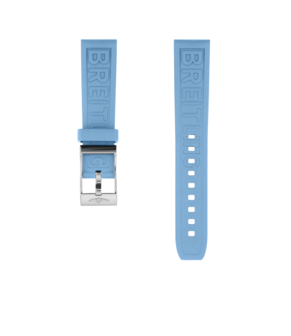 Breitling Açık Mavi Renk Tokalı Kayış