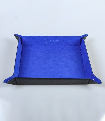 Deri Saat Tepsisi - Mavi