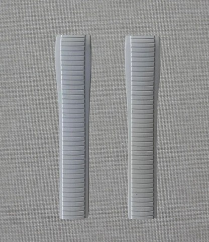 Tempomat Madrid - Patek Philippe Aquanaut Model Ailesi Uyumlu Kauçuk Kayış - Açık Gri